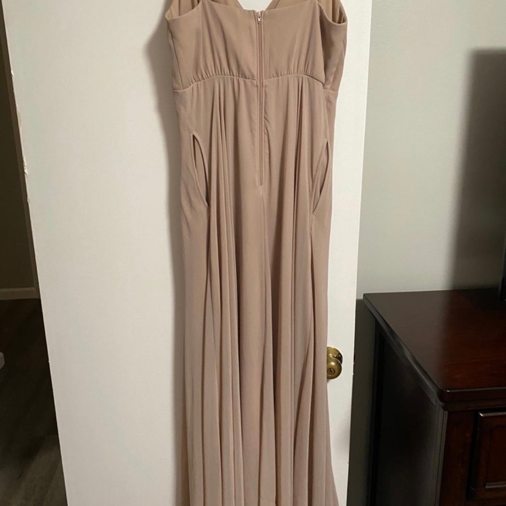 Birdy Grey Taupe bridesmaid dress